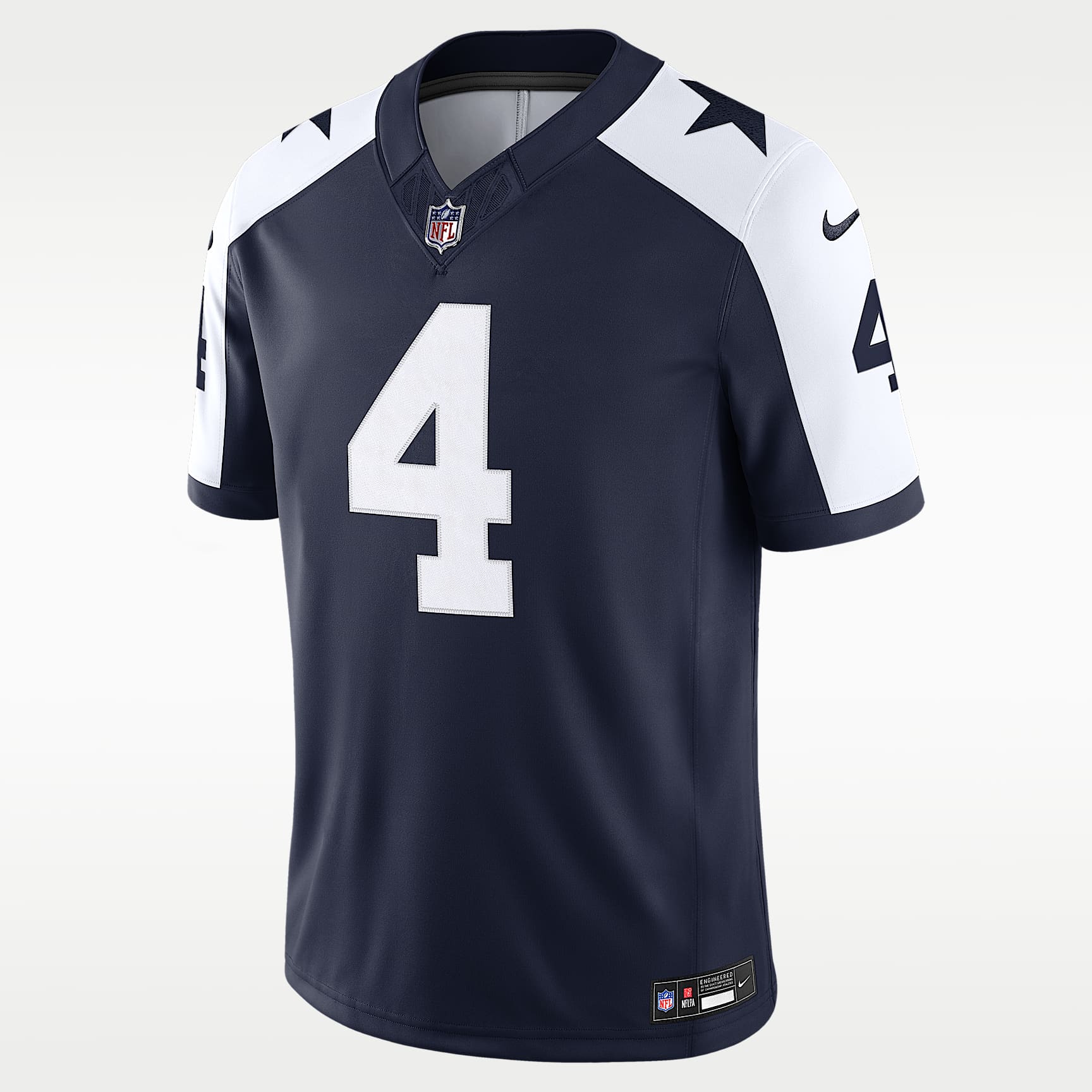 DALLAS COWBOYS 選手実使用ユニフォーム Dak Prescott Dallas Cowboys Men's Nike Dri-FIT NFL Limited Jersey